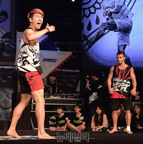 ▲ 2등 수상자 심용훈 선수 ⓒ 뉴데일리 공준표