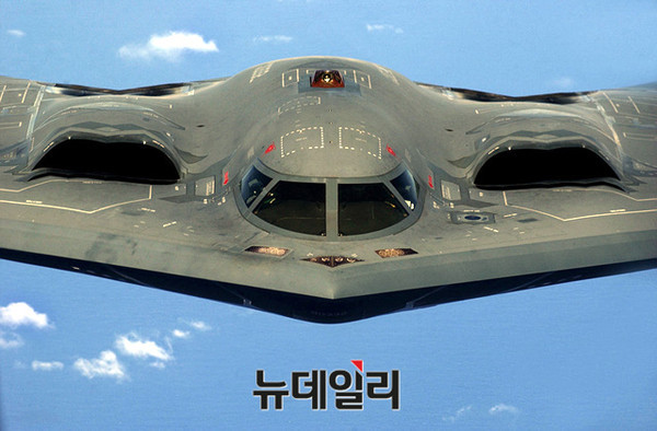 ▲ B-2 스텔스 폭격기. ⓒ 미공군