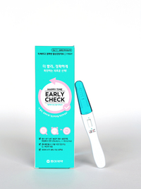 ▲ 동아제약 임신진단테스트기 '해피타임 얼리체크'.ⓒ동아제약
