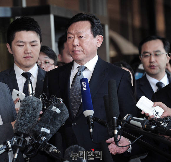 ▲ 롯데그룹 신동빈 회장.ⓒ뉴데일리