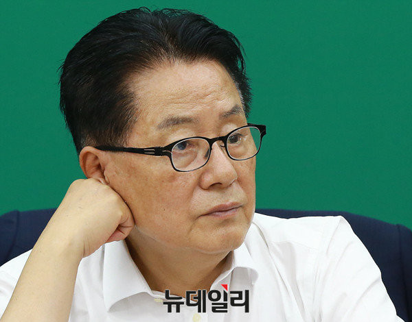 ▲ 국민의당 박지원 비상대책위원장. ⓒ뉴데일리 이종현 기자