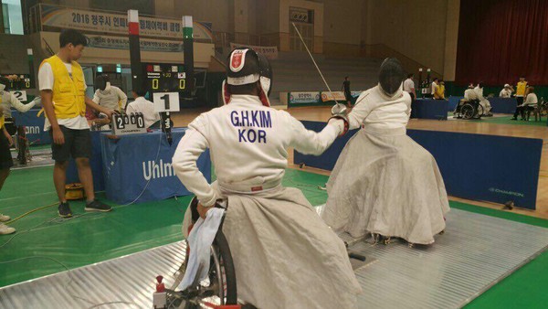 ▲ 제1회 세종시장배 전국휠체어펜싱 대회가 23일 개최된다.ⓒ세종시