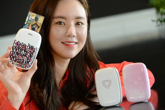 ▲ 포켓포토 신제품. ⓒLG전자