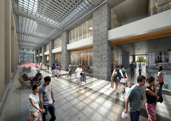 ▲ 지하 보행로 조감도. ⓒ서울시청 제공