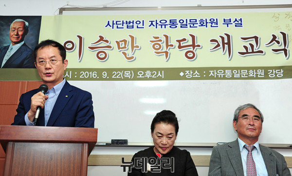 ▲ NK지식인연대 김흥광 대표 ⓒ 뉴데일리 공준표