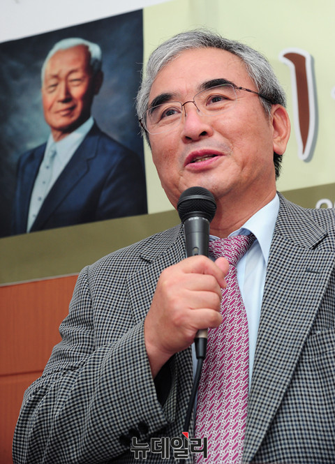 ▲ '이승만 학당'의 초대 교장을 맡은 서울대학교 이영훈 교수 ⓒ 뉴데일리 공준표