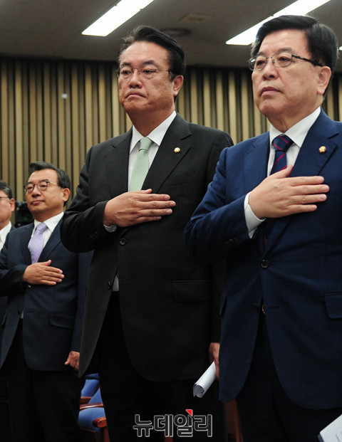 ▲ 모두발언하는 새누리당 이정현 대표 ⓒ 뉴데일리 공준표