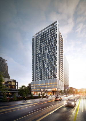 ▲ 총 5개 평면으로 이뤄진 평촌 자이엘라 투시도. ⓒ GS건설