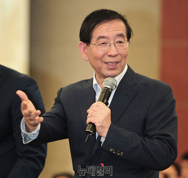 ▲ 박원순 서울시장. ⓒ뉴데일리 공준표 기자