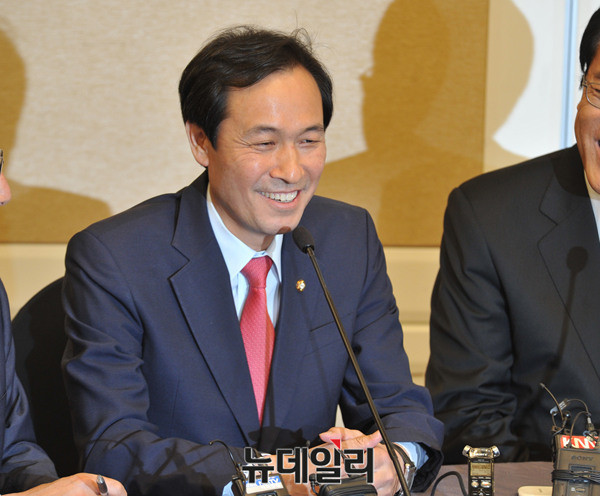 ▲ 우상호 더불어민주당 원내대표.ⓒ이종현 기자