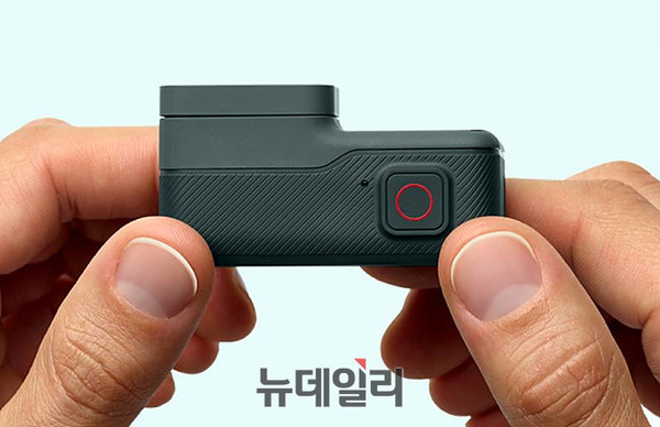 ▲ 전원버튼이 사라진 고프로 액션캠 '히어로5' ⓒGoPro사 홈페이지