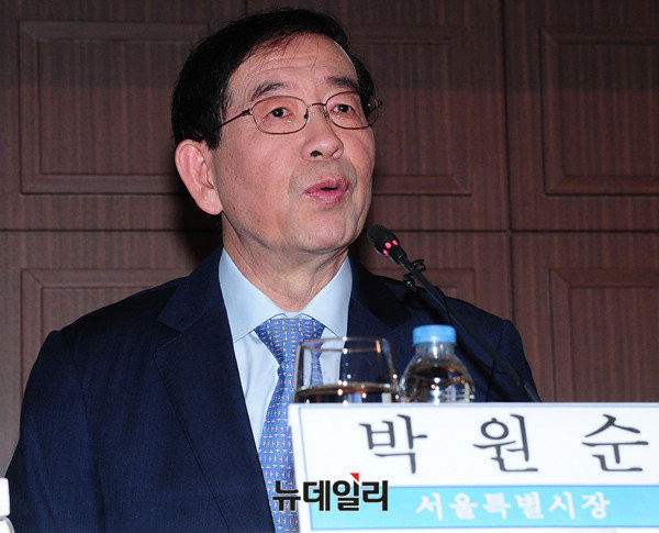 ▲ 박원순 서울시장. ⓒ뉴데일리 공준표 기자