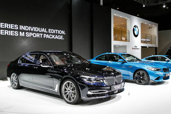 ▲ BMW 뉴 750Li xDrive 비전100 에디션.ⓒBMW코리아