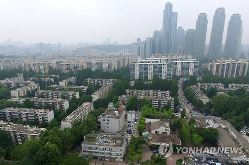 ▲ 강남구 개포동 개포주공1단지 일대. ⓒ연합뉴스