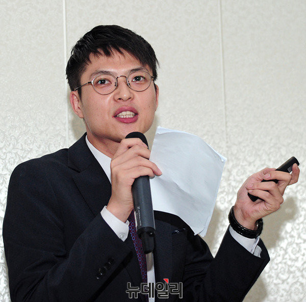 ▲ 조성호 조갑제닷컴 기자. ⓒ뉴데일리 공준표 기자