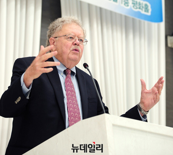 ▲ 마이클 디바인(Michael J. Devine)  트루먼 기념도서관 전(前) 관장 ⓒ 뉴데일리 공준표