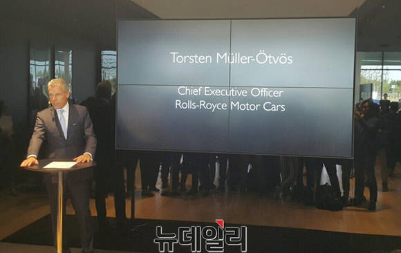 ▲ 토스텐 뮐러 위트비스 롤스로이스 최고경영자.ⓒ뉴데일리