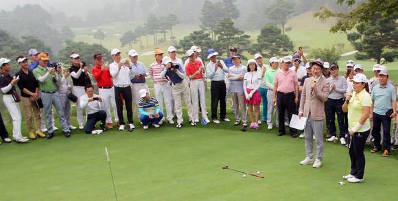 ▲ KB금융은 지난 7일 서울·수도권 내 우수 고객을 초대해 박인비 선수가 함께하는 골프 콘서트 행사를 마련했다. ⓒ KB국민은행