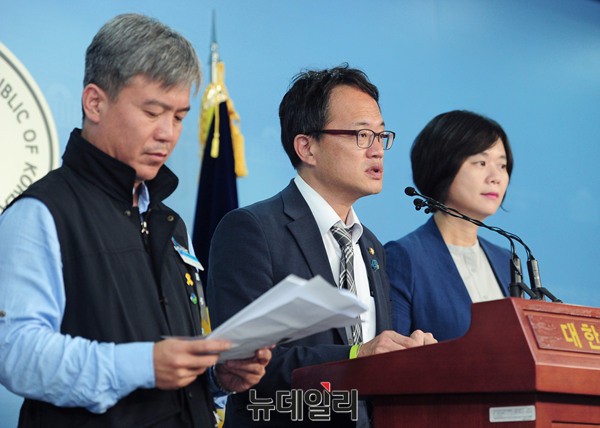 ▲ 김영훈 철도노조 위원장 ⓒ 뉴데일리 공준표