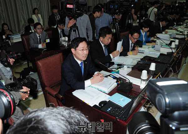 ▲ 법제사법위원회 국정감사에 참석한 더불어민주당 박범계 의원.ⓒ뉴데일리 공준표 기자