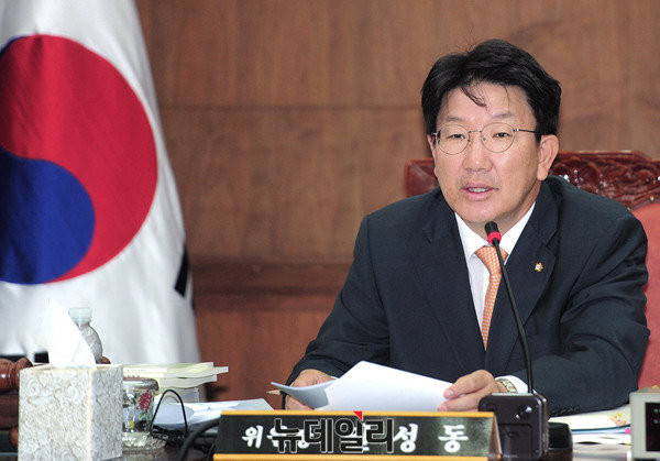 ▲ 권성동 법제사법위원장이 5일 서울고등법원 국정감사에서 발언하고 있다.ⓒ뉴데일리 공준표 기자