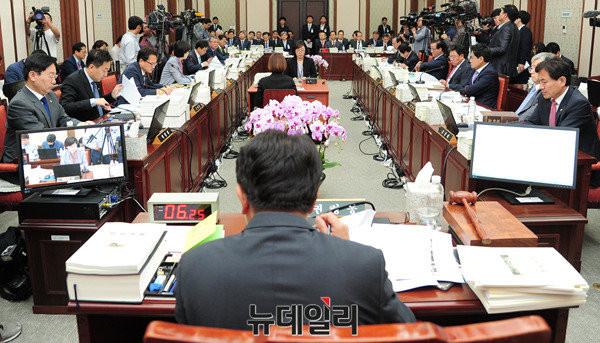 ▲ 5일 서초구 서울고등법원에서 열린 법제사법위원회 국정감사 모습.ⓒ뉴데일리 공준표 기자