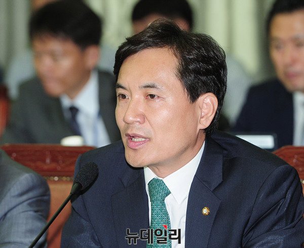 새누리당 김진태 의원. ⓒ뉴데일리 공준표 기자