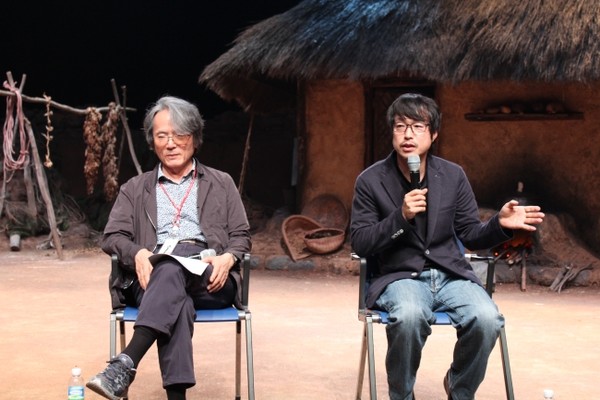 ▲ 김윤철 국립극단 예술감독(左)과 고선웅 연출(右)