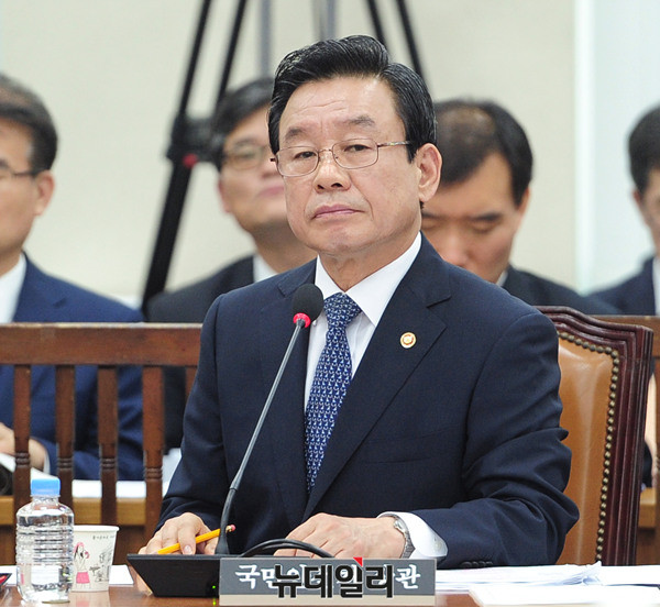 ▲ 박인용 국민안전처 장관 ⓒ 뉴데일리 공준표