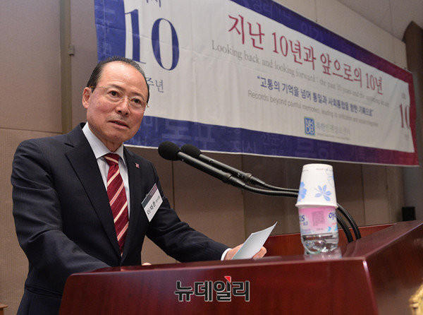 ▲ 이재춘 북한인권정보센터 이사장. ⓒ뉴데일리 정상윤 기자