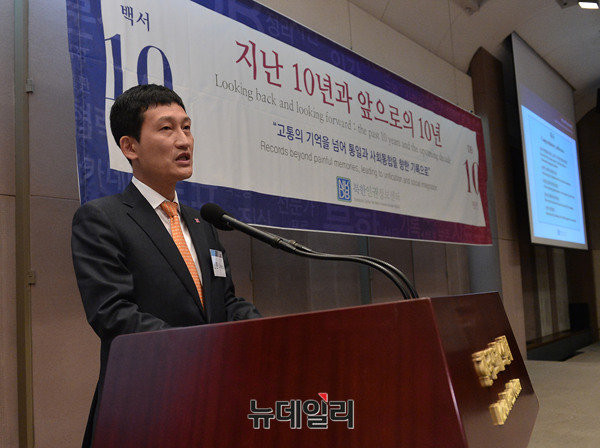 ▲ 신현식 북한인권정보센터 후원회장. ⓒ뉴데일리 정상윤 기자