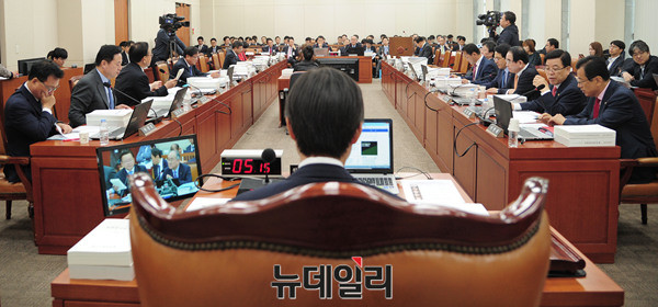 ▲ 질의에 답변하는 이덕훈 한국수출입은행장 ⓒ 뉴데일리 공준표