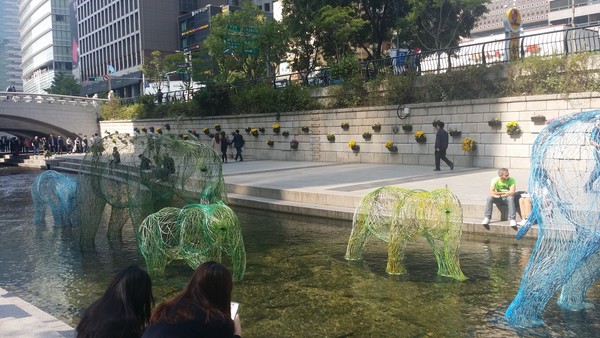 ▲ 청계천. ⓒ서울시 제공