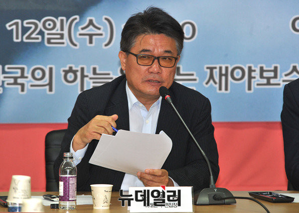 ▲ 김용삼 미래한국 편집장.ⓒ뉴데일리 이종현 기자
