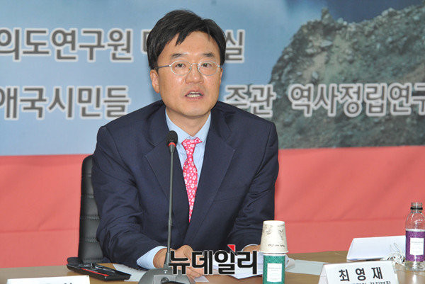▲ 최영재 아시아투데이 정치부장ⓒ뉴데일리 이종현 기자