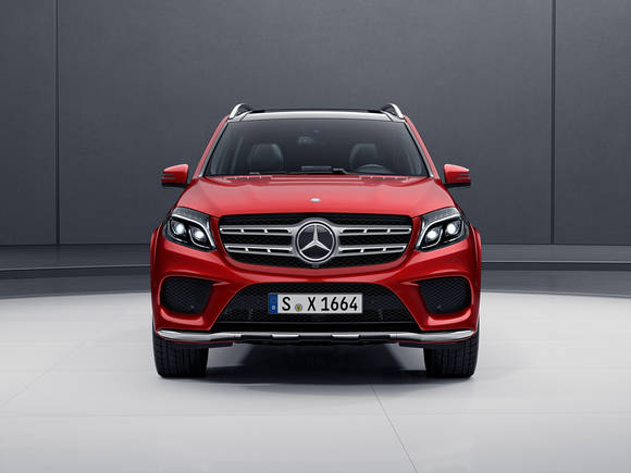 ▲ 벤츠 GLS 정면.ⓒ벤츠코리아