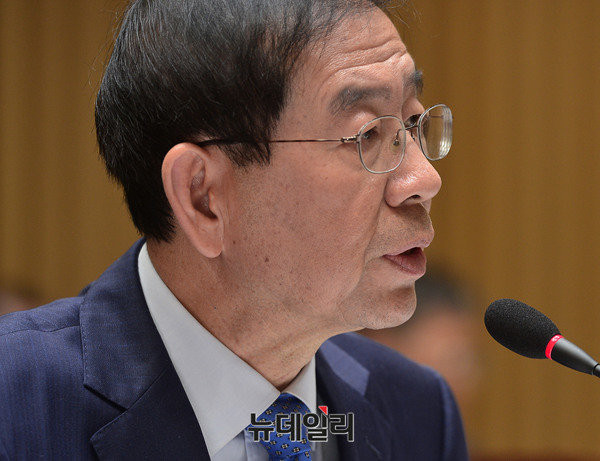 ▲ 박원순 서울시장. ⓒ뉴데일리 정상윤 기자