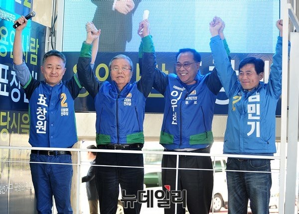 ▲ 지난 4·13 총선에서의 각 정당 핵심 인사들의 유세 장면. 사진은 기사 본문 내의 특정 내용과 관련이 없다. ⓒ뉴데일리 사진DB