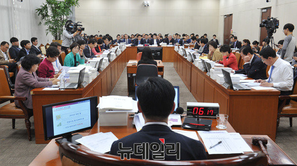 ▲ 국회 보건복지위원회 국정감사장. ⓒ뉴데일리 이종현 기자