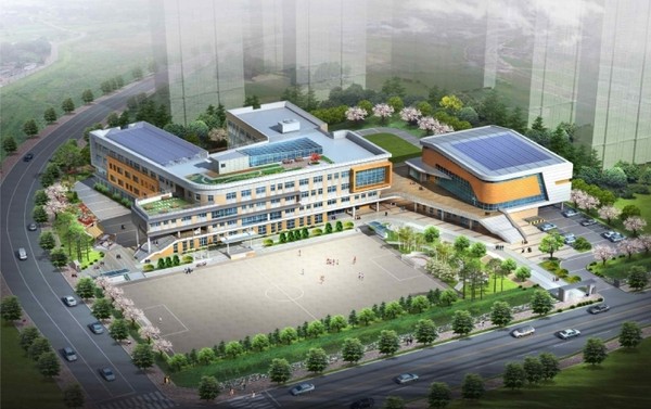 ▲ 진천 서전고등학교 조감도.ⓒ진천군