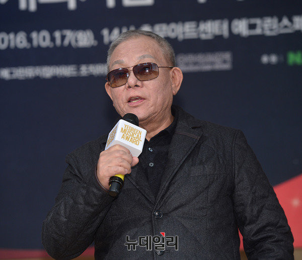 ▲ 윤호진 에이콤 인터내셔널 대표ⓒ뉴데일리 정상윤 기자