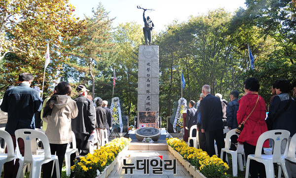 ▲ 이유근 백마부대 참전용사 ⓒ 뉴데일리 공준표