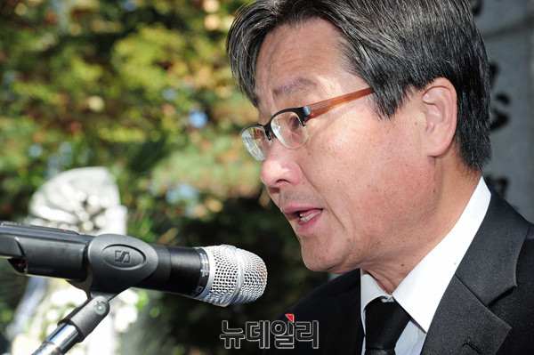 ▲ 윤종오 국가보훈처 서울남부보훈지청장 ⓒ 뉴데일리 공준표