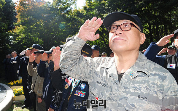 ▲ 이유근 백마부대 참전용사 ⓒ 뉴데일리 공준표