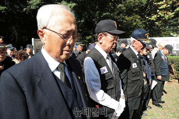 ▲ 이유근 백마부대 참전용사 ⓒ 뉴데일리 공준표