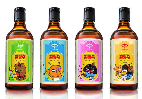 ▲ 카카오프렌즈와 콜라보레이션 한 까스활명수.ⓒ동화약품