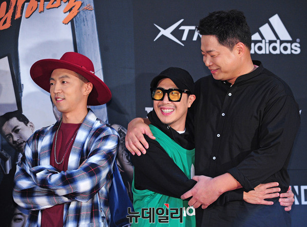 ▲ 왼쪽부터 안희욱, 정진운, 산이, 주석, 하하, 현주엽 ⓒ 뉴데일리 공준표