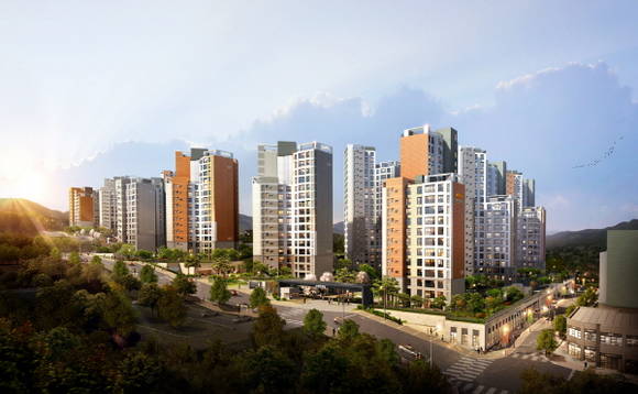 ▲ e편한세상 서울대입구 투시도. ⓒ 대림산업