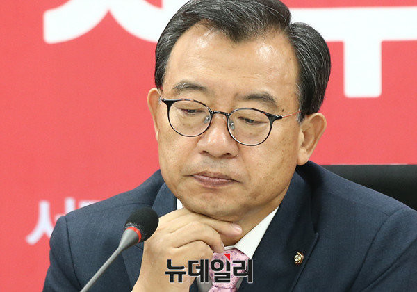 ▲ 새누리당 이정현 대표. ⓒ뉴데일리 이종현 기자