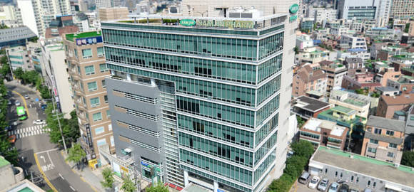 ▲ 삼진제약 전경.ⓒ삼진제약